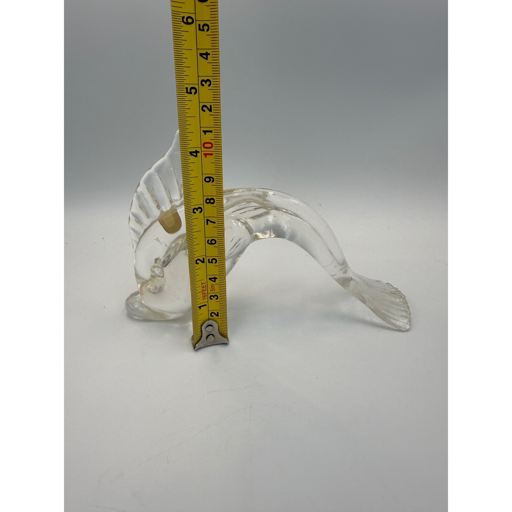 Vintage Italian Art Glass Fish Figurine SI-AN Cristallerie Made in Italy 1960–70 - Picture 4 of 5